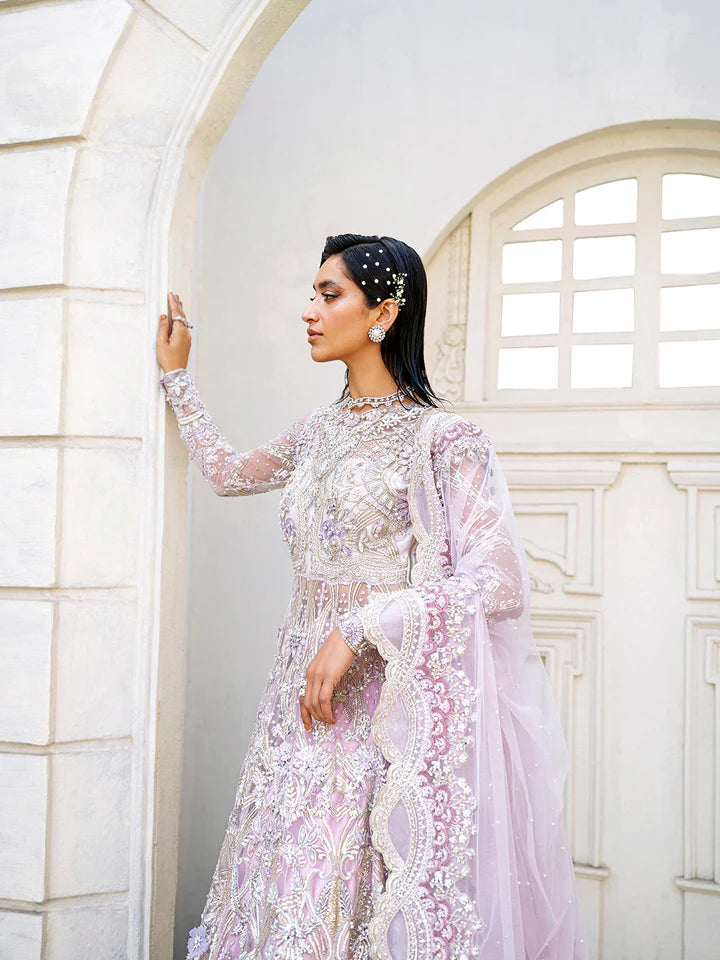 EMBELLISHED PAKISTANI BRIDAL GOWN AND DUPATTA DRESS