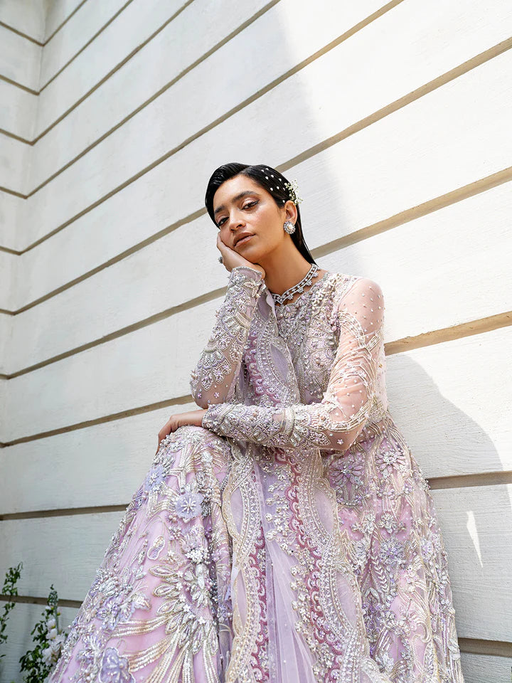 EMBELLISHED PAKISTANI BRIDAL GOWN AND DUPATTA DRESS