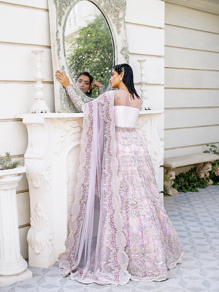 EMBELLISHED PAKISTANI BRIDAL GOWN AND DUPATTA DRESS