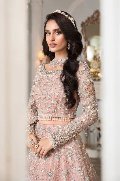 ELEGANT LIGHT PINK LEHENGA WITH CHOLI AND DUPATTA DRESS