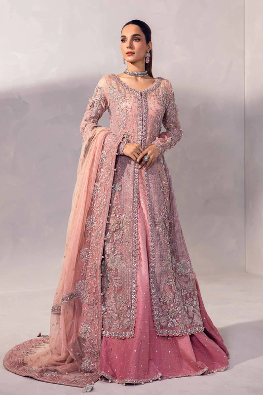 WEDDING DRESS IN PINK LEHENGA SHIRT STYLE