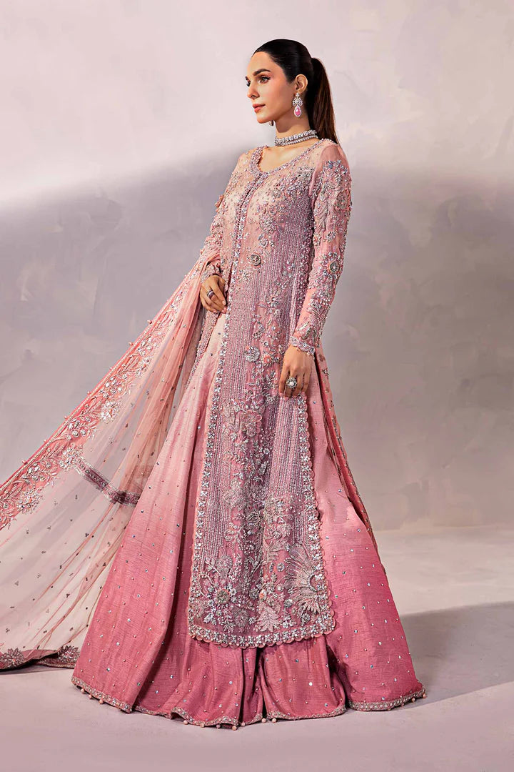 WEDDING DRESS IN PINK LEHENGA SHIRT STYLE