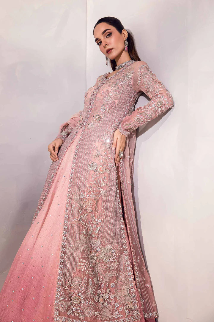 WEDDING DRESS IN PINK LEHENGA SHIRT STYLE