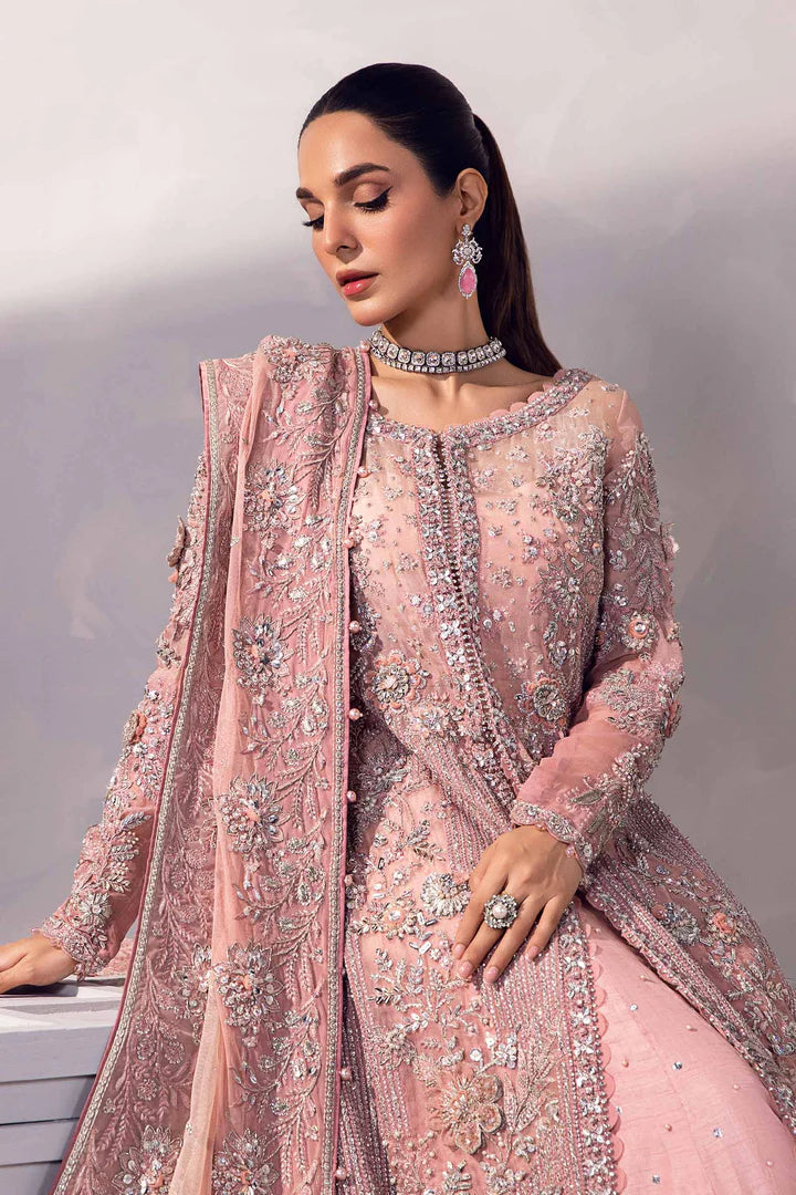 WEDDING DRESS IN PINK LEHENGA SHIRT STYLE