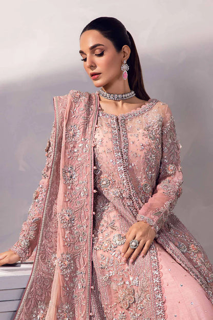 WEDDING DRESS IN PINK LEHENGA SHIRT STYLE