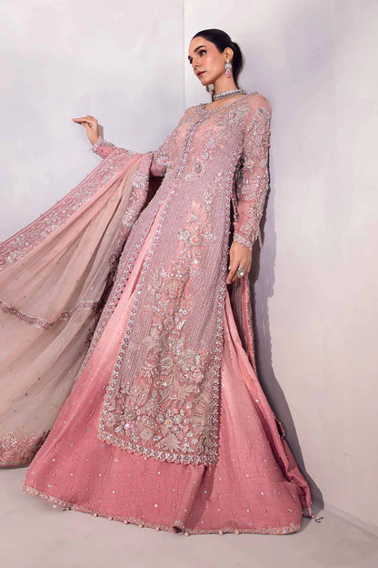 WEDDING DRESS IN PINK LEHENGA SHIRT STYLE