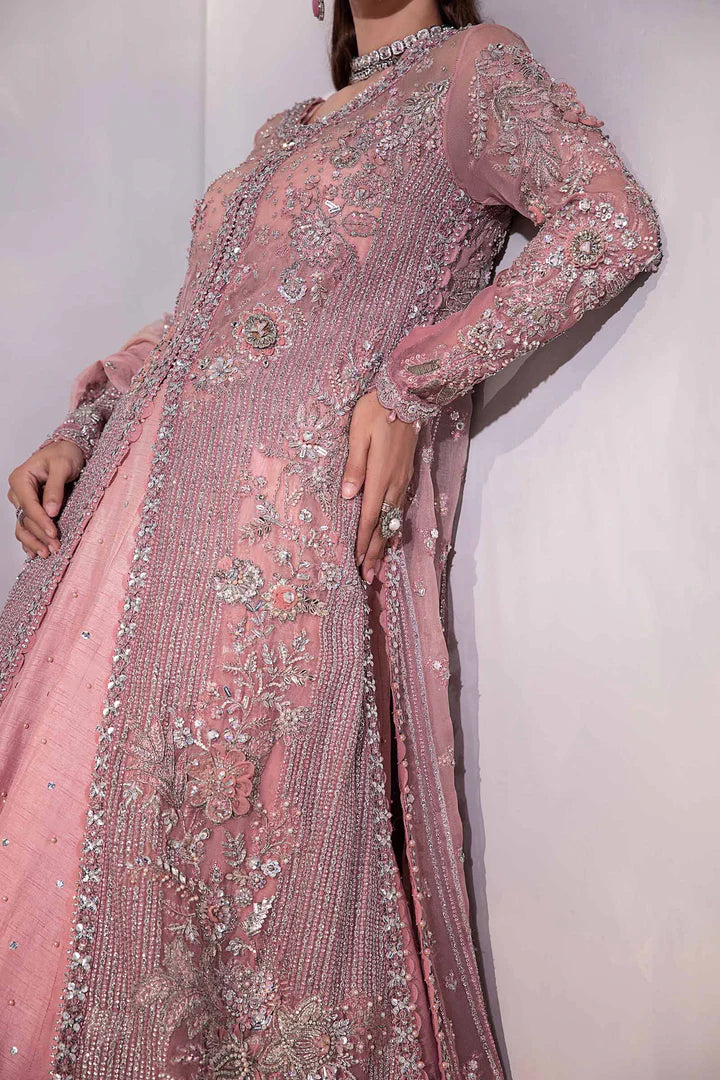 WEDDING DRESS IN PINK LEHENGA SHIRT STYLE