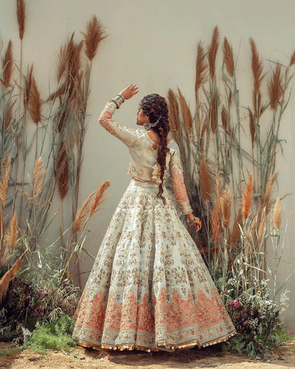 Choli Lehenga Bridal Dress by HAFIZ BRIDAL