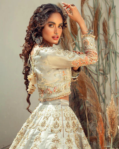 Choli Lehenga Bridal Dress by HAFIZ BRIDAL